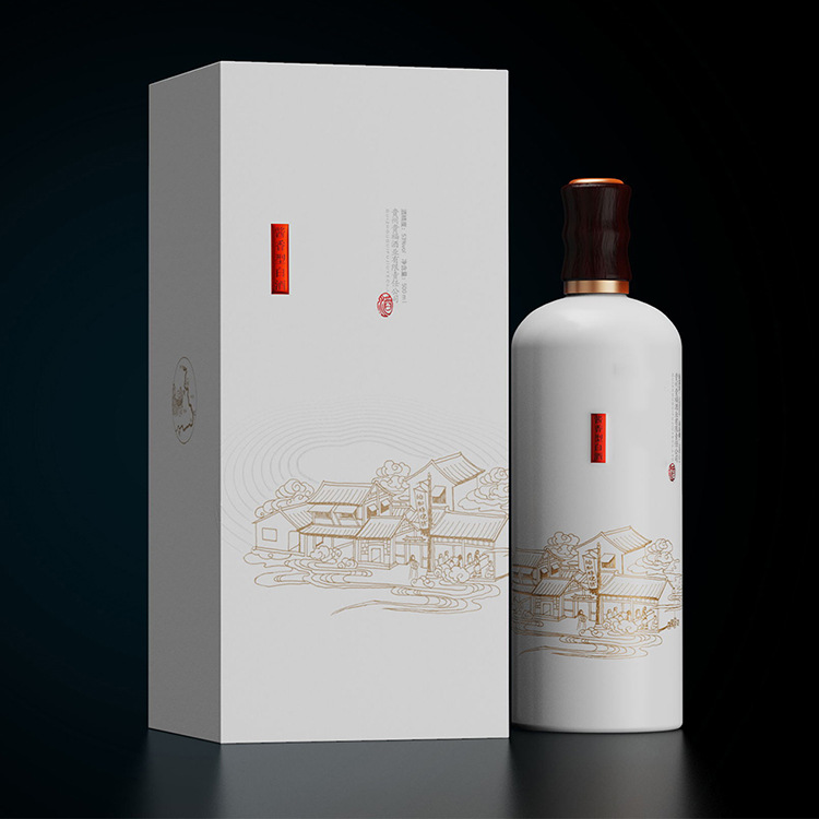 匠心鑄就，韻味天成——精品單瓶白酒包裝盒的藝術(shù)與工藝